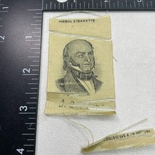 VTG COMPLETELY DESTROYED...FILLER JQ ADAMS (I THINK?) Tobacco Silk Patch 26RD picture