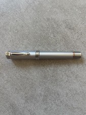 Vintage 1990s Harley-Davidson Stypen Fountain Pen Silver France Dugelay #590544 picture