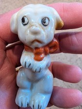 1950s Vintage Cartoon Like Puppy Ceramic. Made In Japan picture