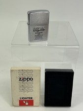 ZIPPO Lighter Bus Bash Olean NY Bluebird Coach Lines Vintage 1981 W/Box MINT picture