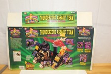 1994 Bandai Power Rangers Thunderzord Assault Team Flattened BOX ONLY #2262 picture