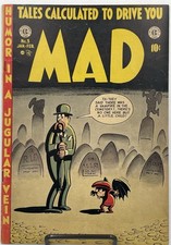 Vintage EC Comic Tales Calculated To Drive You Mad #3 1953 picture