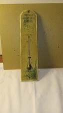 RARE Antique Weston WV Forinash Undertaking Company Advertising Thermometer-READ picture