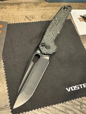 Vosteed Knives Thunderbird BNIB Trek Lock Flipper Knife 3.48