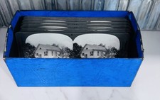 Set Of 25 Antique Keystone View Co. Stereoscope Viewing Cards 