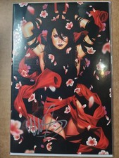 [SIGNED] X-Men #15 NYCC 2022 Psylocke Virgin Variant By Mark Brooks w/COA picture