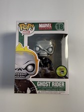 Funko Pop Metallic Ghostrider #18 SDCC exclusive 2013 1/480 Mint Marvel Vaulted picture