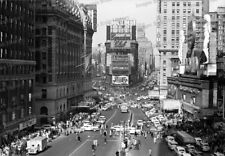 8x10 Print Times Square George Washington’s Birthday Manhattan NY 1953 #3471 picture