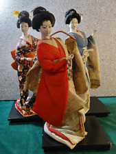 KYUGETSU Yamaha doll Tokyo Japan lot of 3 Japanese set 17