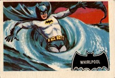 1966 A&BC Batman Original Black Bat #54 Whirlpool - Fan Club Back picture