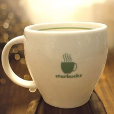 Starbucks Barista Collection Coffee Mug 6oz To Rim Steaming Stripe 2003 New picture