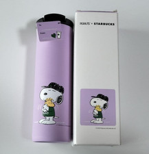 2025 Starbucks Japan PEANUTS Joe Kind Snoopy Stainless Steel Bottle Purple 473ml picture