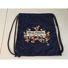 DISNEY PARKS Vans Drawstring Disney World Bag Backpack NWOT Anniversary picture