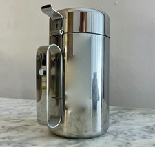 Vintage Guzzini Italian 18/10 Stainless Steel Thermal Pitcher picture