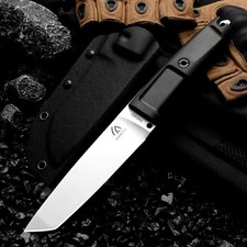11' Tactical Knife G10 Handle 5mm Thick N690 Steel Tanto Blade Deluxe Sheath picture