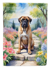 Bullmastiff Spring Path Flag Canvas House Size DAC6588CHF picture