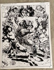 Rodney Buchemi - Conan comic page 7 - published art -  picture