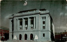 New Post Office, Providence, R. I, Olneyville, Miss Connaughton, Postcard picture