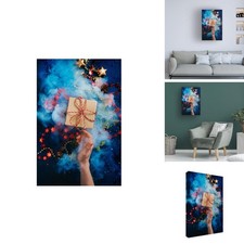 Trademark Fine Art Canvas Wall Art Dina Belenko Dont Open Till Christmas picture