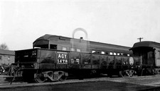 Akron, Canton & Youngstown, Car 1478 on November 23, 1947 5 x 7 Photo picture