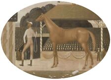 Race Horse : Grant Wood : 1933  : Archival Quality Art Print picture