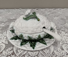 Vintage Bordallo Pinheiro Cauliflower Soup Tureen picture