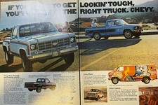 1977 Advertisement Chevy Trucks and Vans  picture