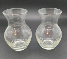 NEW Stylesetter St. Paulo Bud Vase Set of two Crystal 4
