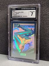 1992 DC Hologram FLASH - CGC 7 NM - Cosmic Cards #DCH4 - Holo Impel - Superman picture