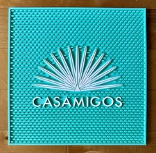 Casamigos Tequila Rubber Service Wait Station Large Square Spill Bar Mat **NEW** picture