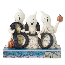 Jim Shore BOO Crew - Ghosts with Boo Figurine 6016641 New for 2025 picture