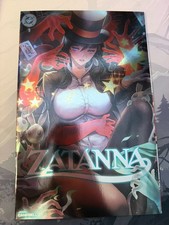 Zatanna #1 Rachta Lin Trade Foil ECCC 2025 Variant Limited 1000 Copies picture