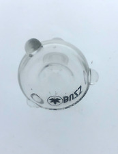 Buzz Clear Glass Bowl 14MM Male 2 1/4 Inch Tall With Three Bulbous Handles  picture