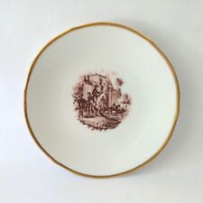 Vintage Porsgrund Norway Plate with Hunting Scene with Dogs picture
