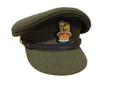 WW2 British Army General Staff Officers Visor Cap Military Peak Hat - Repro picture