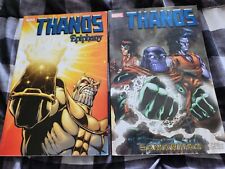 Marvel Thanos Vol 4: Epiphany + Vol. 5: Samaritan TPB Rare OOP Volumes 4 AND 5 picture