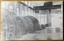 1921 RPPC Southern California Real Photo Postcard Edison Hydroelectric Generator picture