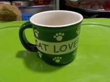 Cat Lover Coffee Mug Pet Rageous Petrageous Designs Handcrafted Stoneware 16oz picture
