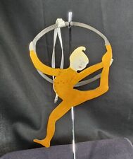 Vintage Cirque Du Soleil Metal Ornaments-Signed Judie Bomberger Set of 4 DS29 picture