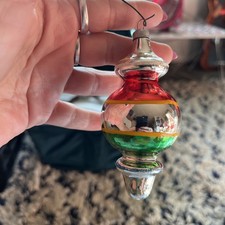 Vintage Colombia Mercury Glass Classic  Christmas Ornaments picture