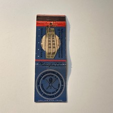 Welfare & Recreational Assn 1926 Washington DC Vintage Matchbook Cover 5MB126-2 picture