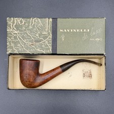 Vintage Savinelli De Luxe Milano 313 Briar Tobacco Pipe Italy Original Box picture