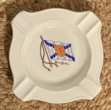 Vintage Adderley Nova Scotia Souvenir Bone China Ashtray Made in England picture