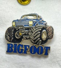 Authentic Vintage BIGFOOT Monster Truck 4×4 Collectible Enamel Lapel Pin.80s/90s picture