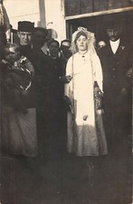 Old postcard Albania photo card an albanian wedding  picture
