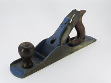 VTG Stanley No. 5 Smooth Sole Plane Made in USA Blue Top 13.75