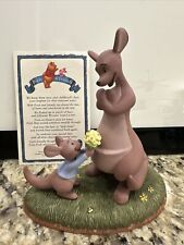 Pooh and Friends Porcelain Figurine I Love You Mama Kanga and Roo W COA no Box picture