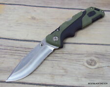 BUCK 659 FOLDING PURSUIT LARGE LOCK-BACK FOLDING KNIFE W/ SHEATH MADE IN USA picture