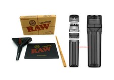 raw 1 1/4 cone loader kit + new design cone  grinder filler storage 3 in 1 picture