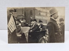 Antique 1909 President Howard Taft Campaign Trail Post Card - La Crosse WI picture
